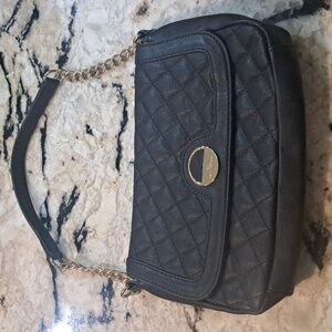 Kate Landry Quilted Black Purse